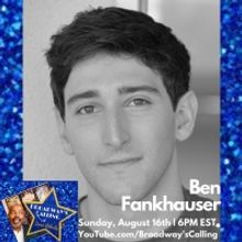 NEWSIES Star Ben Fankhauser Joins Lance Roberts On BROADWAY'S CALLING