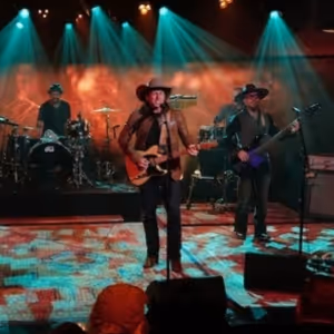Video: Lukas Nelson Performs 'Sticks And Stones' On KIMMEL!