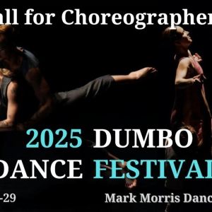 WHITE WAVE DANCE Opens Application Submissions For The 2025 DUMBO Dance Festival