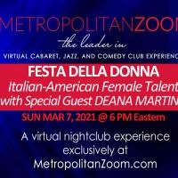 MetropolitanZoom Presents FESTA DELLA DONNA