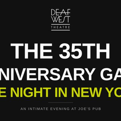 Deaf West Theatre Sets Lineup for First NYC Gala at Joe's Pub