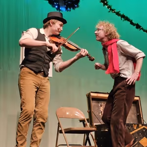 Interview: Jeffrey Nolan And Hawken Paul of A VERY GOOD CHRISTMAS CAROL at Laugh Camp Comedy Club