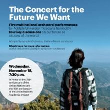 Adelphi To Celebrate United Nations With Global Concert