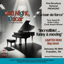 GOOD NIGHT, OSCAR to Have Regional Premiere at FSD Performing Arts Center