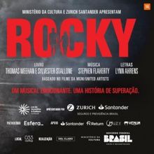 Based on the Acclaimed 1970s Blockbuster, ROCKY – THE MUSICAL Opens in Brazil