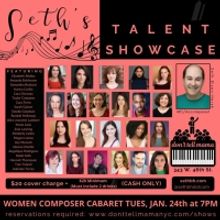 Seth Bisen-Hersh Will Present a Women Composer Cabaret at Don't Tell Mama This Month