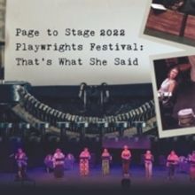 Tickets On Sale Now For The Curtis Theatre's 3rd Annual Page To Stage Playwright's Fe