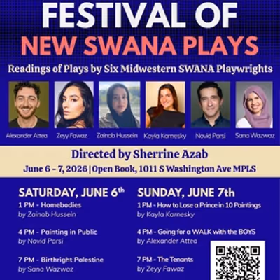 New Arab American Theater Works To Host Midwestern Festival Of SWANA Plays