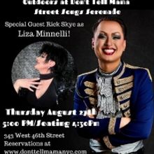 Billy Lykken Will Appear Live at Don't Tell Mama With Special Guest Rick Skye as Liza