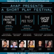 At Home Artists Project Presents A SHORT PLAY FESTIVAL