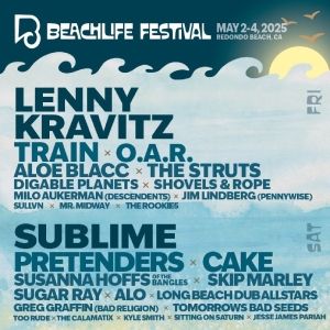 Lenny Kravitz, Sublime, and Alanis Morissette & More to Headline BeachLife Festival