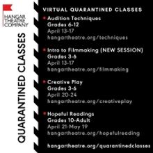 Hangar Theatre Offers Virtual Classes and More