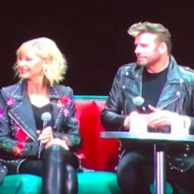 VIDEO: John Travolta and Olivia Newton-John Reunite For GREASE Sing-A-Long and Q & A