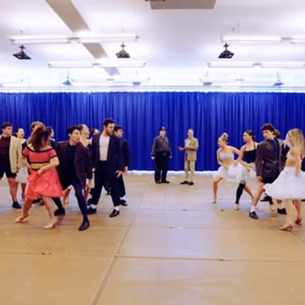 Video: 'Dance at the Gym' in Rehearsals for WEST SIDE STORY at Paper Mill Playhouse - Broadway Theater Video