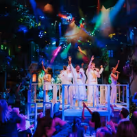 Photos & Video: See New Images & Trailer for MAMMA MIA! THE PARTY - Now Extended to… Video