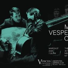 Voices of Ascension to Perform MONTIVERDI VESPERS OF 1610 with Dark Horse Consort