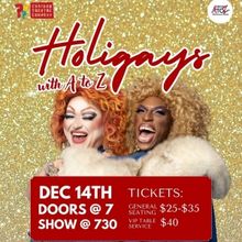 HOLIGAYS, WITH A TO Z to be Presented at Curious Theatre Company