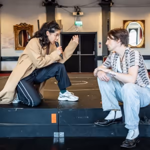 Photos: Reeve Carney and Eva Noblezada in Rehearsal For CABARET AT THE KIT KAT CLUB…