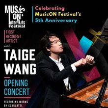 Pianist And Composer Taige Wang To Headline Musicon Season 5 Opening Concert In New Y