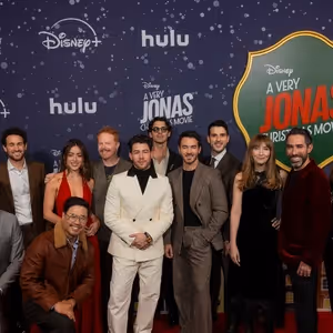 Photos: Adrienne Warren, Milo Manheim, & More at A VERY JONAS CHRISTMAS MOVIE…