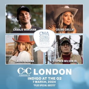 CMA Returns to the U.K. And Europe for C2C: Country to Country Festival