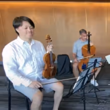 VIDEO: The Miro Quartet Demonstrates How They Practice Scales Together