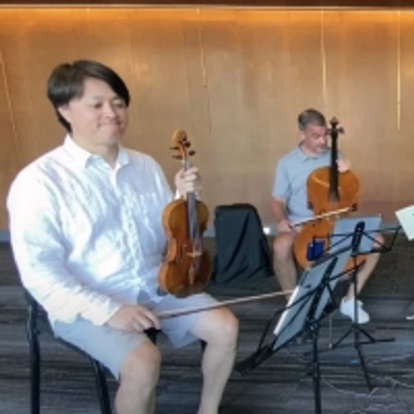 VIDEO: The Miro Quartet Demonstrates How They Practice Scales Together - Broadway Theater Video