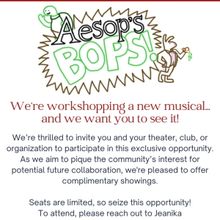 AESOP'S BOPS: THE TORTOISE AND THE HARE To Premiere At Carriage House Theater In Hart