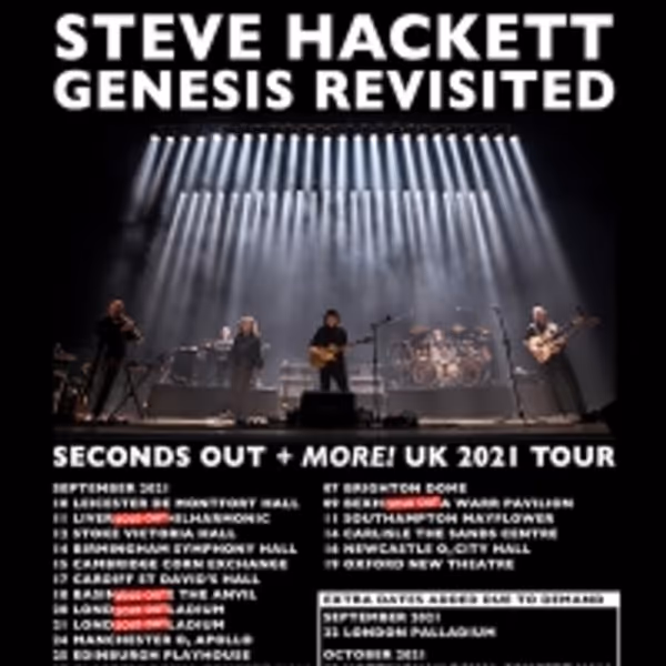 Steve Hackett Re-Schedules 'Seconds Out' Tour Photo