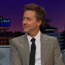 VIDEO: Edward Norton Talks About Being a Pilot on THE LATE LATE SHOW WITH JAMES CORDE