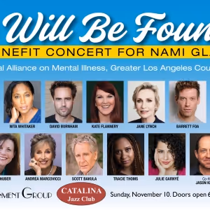 YOU WILL BE FOUND Benefit Concert Set For Next Month
