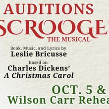 Theatre Tuscaloosa to Hold Auditions for SCROOGE! THE MUSICAL