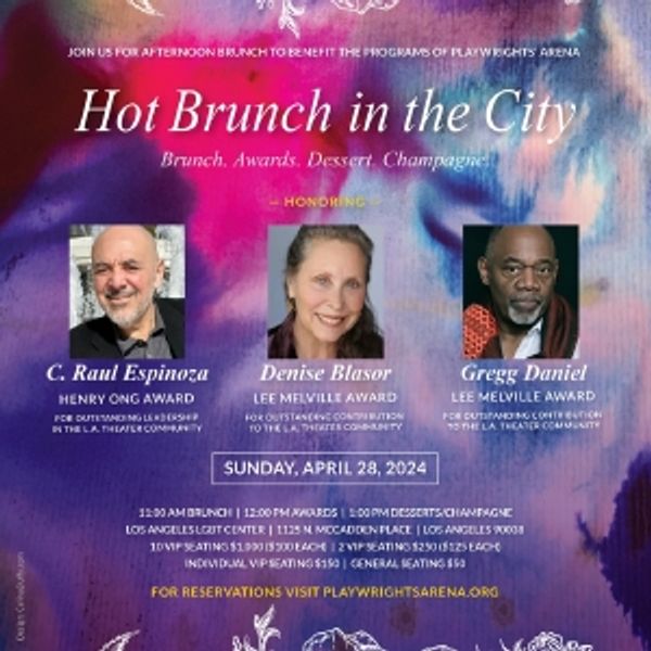 Playwrights' Arena Honors Denise Blasor, Gregg Daniel, And C. Raul Espinoza At Annual Photo