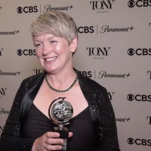 Video: Carolyn Downing Celebrates Tony Win for 'Best Sound Design of a Play'