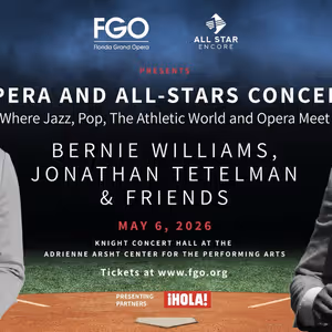 Florida Grand Opera & AllStar Encore Will Present OPERA & ALL-STARS in Miami