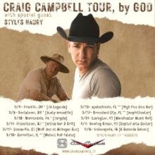 Craig Campbell Announces New Tour Dates