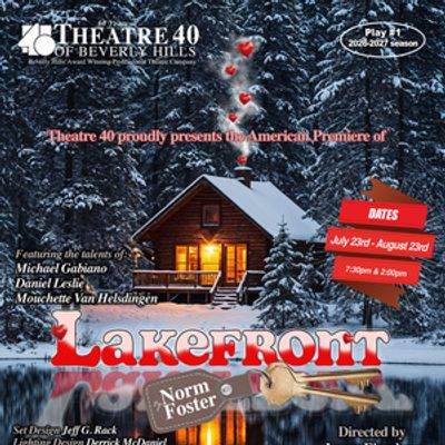 LAKEFRONT TO Make U.S. Premiere At Theatre 40