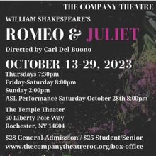 Feuding Families Cry Out For Connection In The Company Theatre's ROMEO & JULIET