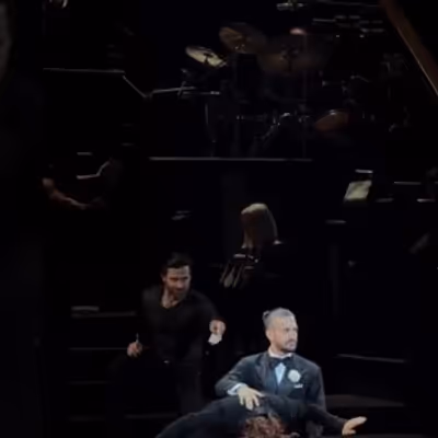 Video: Mark Ballas & Krysta Rodriguez Perform 'We Both Reached for the Gun' in CHICAGO
