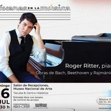 Roger Ritter Interpretará Música De Bach, Beethoven Y Rajmáninov, En El Munal
