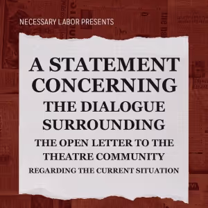 Necessary Labor to Present A STATEMENT CONCERNING THE DIALOGUE... in July