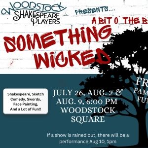 Woodstock Shakespeare Players Partners With Woodstock Opera House With Free Summer…
