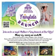 The Ritz Theater & Performing Arts Center To Host Mother's Day Fairytale Brunch, May 