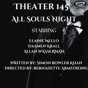 ALL SOULS NIGHT Debuts October 2 At Open-Door Playhouse