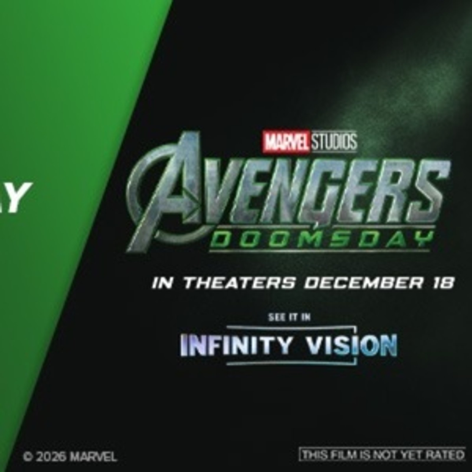 AVENGERS: DOOMSDAY Infinity Vision Tickets to Go on Sale via Fandango