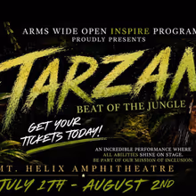 Interview: Chris Rubio of TARZAN: BEAT OF THE JUNGLE at Arms Wide Open At Mt. Helix A