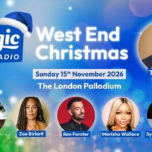 Alfie Boe Joins the Lineup of MAGIC RADIO'S WEST END CHRISTMAS