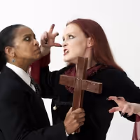 BWW Review: New DRACULA Sports Female Feline Fangs