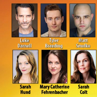 Cast Set for Johnny Cash Celebration RING OF FIRE at Beef & Boards
