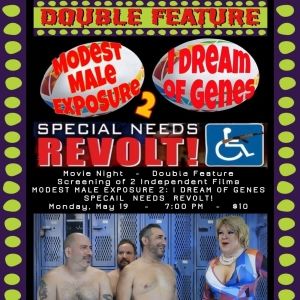 MODEST MALE EXPOSURE 2: I DREAM OF GENES Part Of DOUBLE FEATURE At Brooklyn's Lucky…
